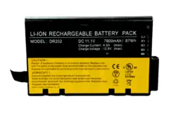 Batería recargable para portátil Getac RS2020 ME202C
