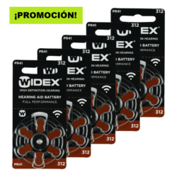 PROMOCIÓN 5 BLÍSTER PILA N°312 WIDEX AUDITIVA