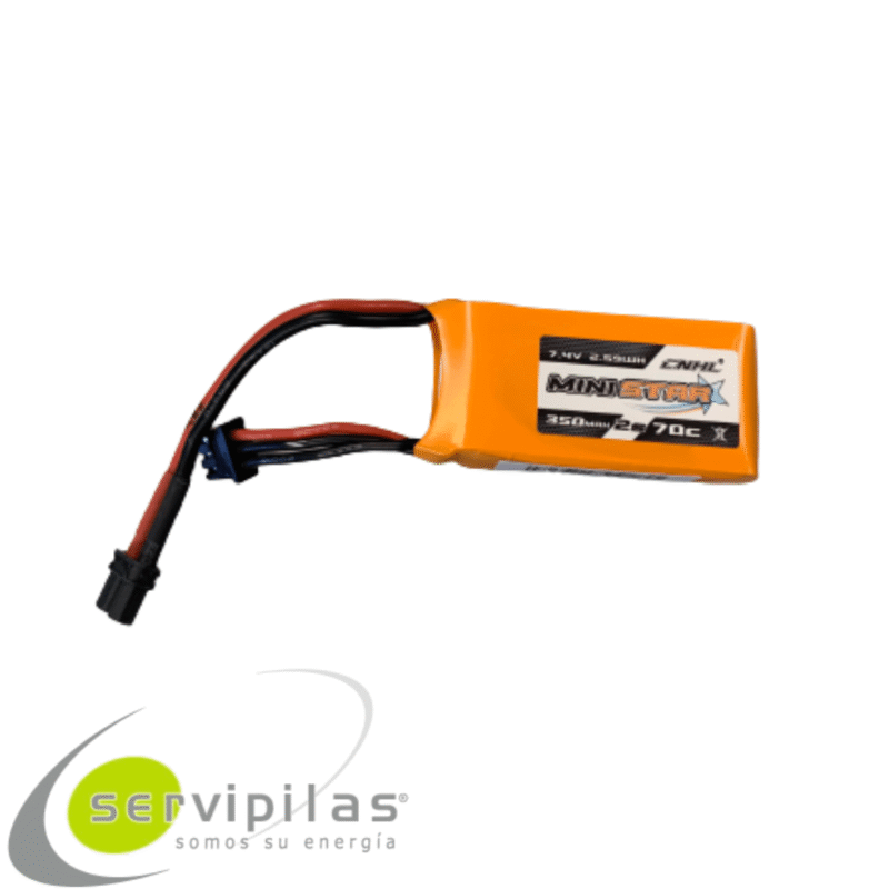 BATERIA LIPO MINI STAR 7.4V 350mAh