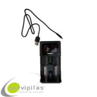 CARGADOR TENERGY TN471U INTELIGENTE, 2 BAHIAS CON LCD PARA BATERIAS DE LITIO/NiMH/NiCD