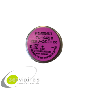 PILA ER2450T OMNICEL TL-2450 TADIRAN 3.6V REEMPLAZA A TL-5186 Y A ER22G68