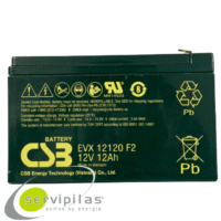 BATERíA EVX12120 CSB 12V 12AH