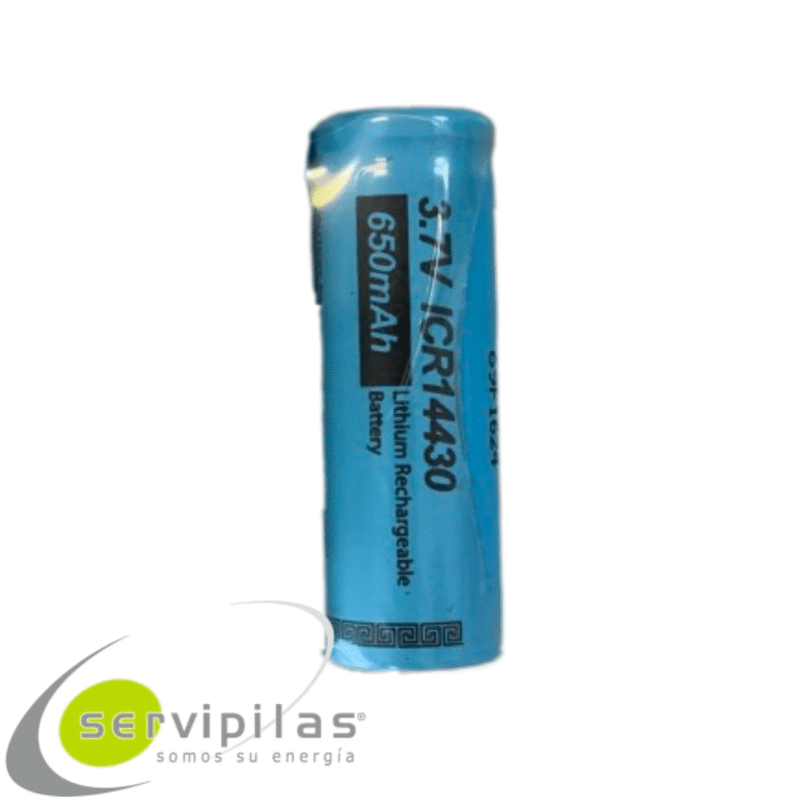 BATERÍA ICR14430 PKCELL 3.7V 650mAh