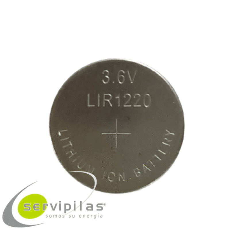 PILA BOTÓN LIR1220 3.6V