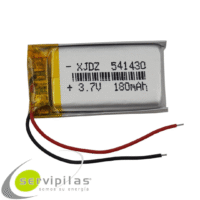 BATERÍA LIPO 541430 3.7V 180mAh