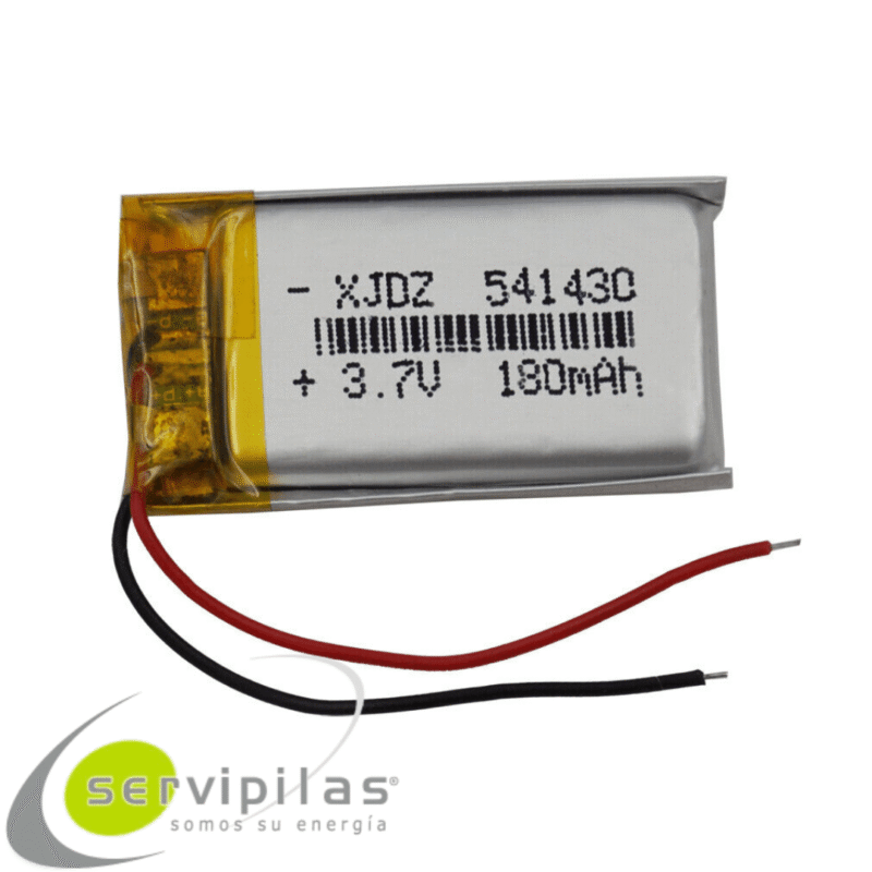 BATERÍA LIPO 541430 3.7V 180mAh