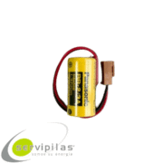 PILA BR-2/3A PANASONIC 3V BR17335 CON CONECTOR