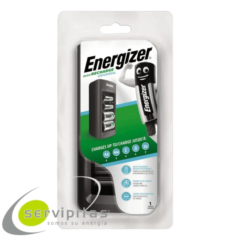 CARGADOR ENERGIZER UNIVERSAL 929814