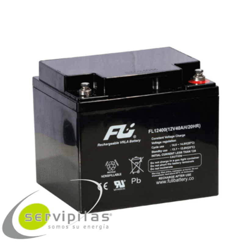 BATERÍA FL12400GS FULI 12V 40AH