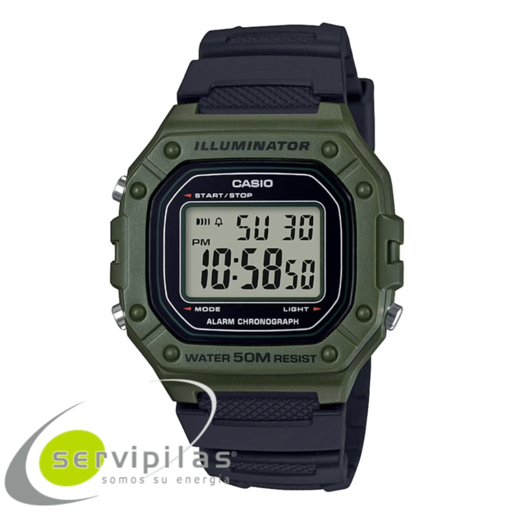 CASIO W-218H-3AVDF