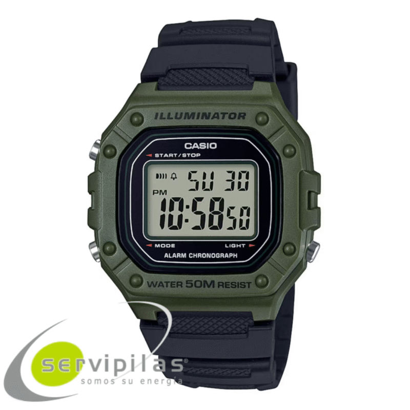 CASIO W-218H-3AVDF