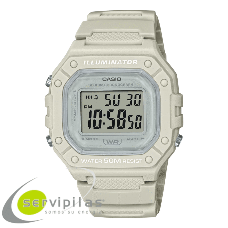 CASIO W-218HC-8AVDF