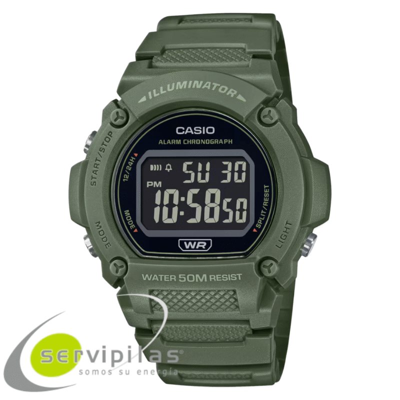 CASIO W-219HC-3BVDF
