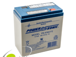 BATERÍA PS-6360 POWERSONIC 6V 36AH F2