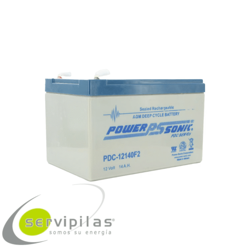 BATERÍA PDC-12140 POWERSONIC 12V 14AH F2