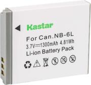 Batería para Canon NB-6L, NB-6LH y PowerShot SD770 IS, SX170 IS, SX260 HS, SX280 HS, SX500 IS, SX510 HS, SX520 HS, SX530 HS, SX600 HS, SX6100 HS, SXI 700 HS, SX710
