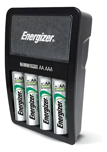 Cargador Energizer AA -AAA 4 PUESTOS