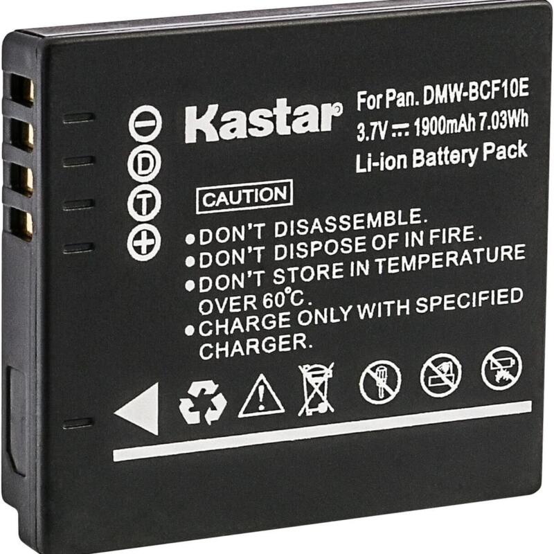 Batería de repuesto DMW-BCF10 para Panasonic DMW-BCF10 DMW-BCF10E DMW-BCF10PP, CGA-S009 CGA-S009E CGA-S/106B