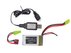 BATERIA LIPO 853448 7.4V 850mAh CON CARGADOR