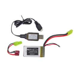 BATERIA LIPO 853448 7.4V 850mAh CON CARGADOR