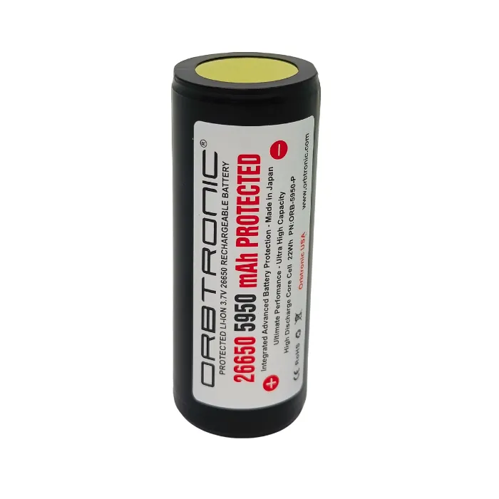 Batería Orbtronic 3.7V 5950mAh con circuito de protección recargable de litio