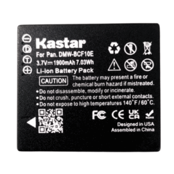 BATERIA DE REPUESTO PARA PANASONIC DMW-BCF10 DMW-BCF10E DMW-BCF10PP 3.7V 1900mAh