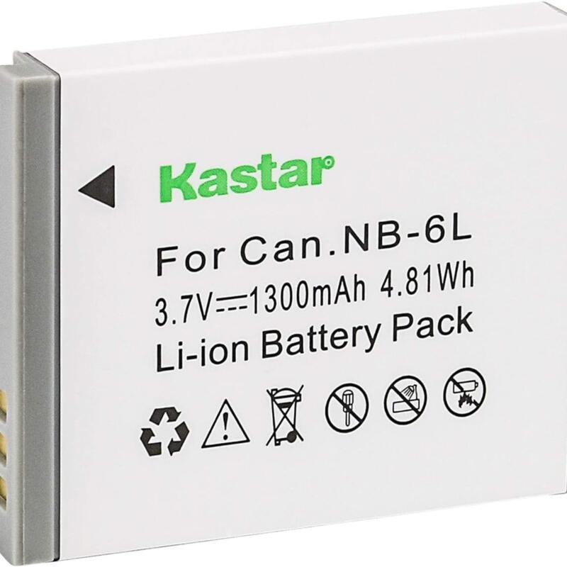 BATERÍA KASTAR NB-6L 3.7V 1300mAh