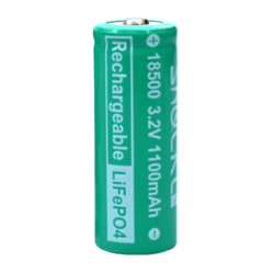 BATERIA 18500 LIFEPO4 3.2 V 1100mAh