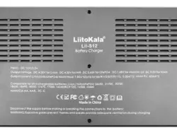 CARGADOR UNIVERSAL INTELIGENTE LIITOKALA 12 BAHIAS PANTALLA LCD RCR123 - Image 3