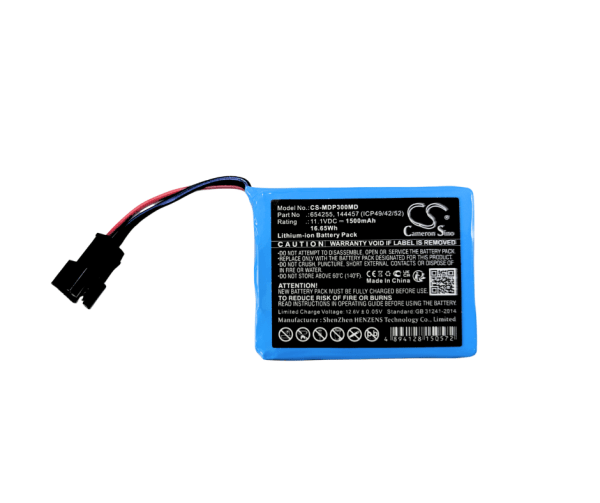 batería para Medcaptain MP-30 MP-60 SYS-6010 11.1V