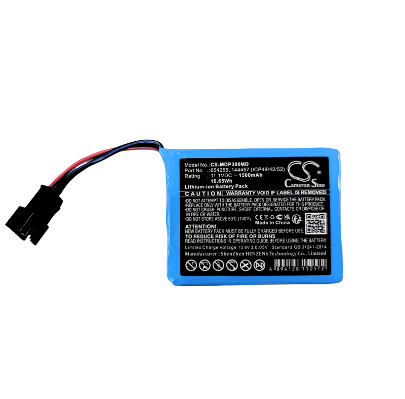 batería para Medcaptain MP-30 MP-60 SYS-6010 11.1V