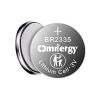 Pila BR2335 OmniEnergy 3V. Batería de litio industrial de larga duración ideal para sensores, PLC y dispositivos electrónicos de alto rendimiento.