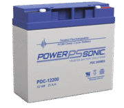 BATERÍA PDC-12200 POWERSONIC 12V 20AH B