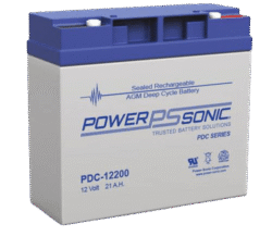 BATERÍA PDC-12200 POWERSONIC 12V 20AH B