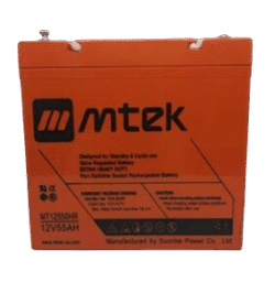 BATERÍA MT12550HR MTEK 12V 55AH