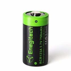 BATERÍA RCR123A ENEGITECH 3.7V 750mAh