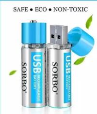 BATERÍA AA USB 1.5V