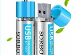 BATERÍA AA USB 1.5V