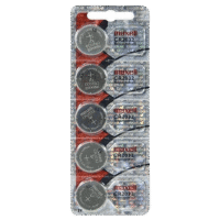 BLÍSTER DE 5 PILAS BOTÓN CR2032 LITHIUM