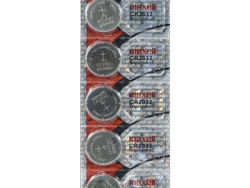BLÍSTER DE 5 PILAS BOTÓN CR2032 LITHIUM