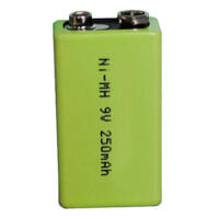 BATERÍA 9V NIMH 250mAh