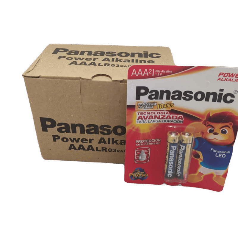CAJA DE 10 BLÍSTER AAA PANASONIC