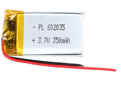 BATERÍA LIPO 602035 3.7V 350mAh