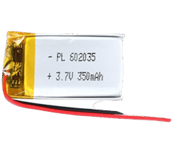 BATERÍA LIPO 602035 3.7V 350mAh