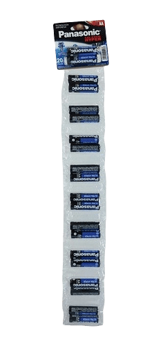 PILA AA PANASONIC CARBÓN 20 UNIDADES