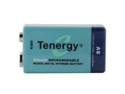 BATERÍA 9V TENERGY RECARGABLE 250mAh NiMH