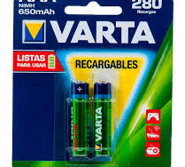 BATERÍA AAA VARTA RECARGABLE