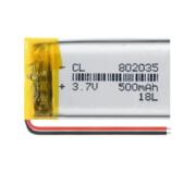 BATERÍA LIPO 802035 3.7V 500mAh
