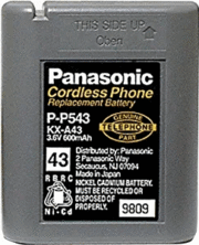 BATERÍA P-P543 PANASONIC (Nº43