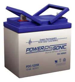 BATERÍA PDC-12350 POWERSONIC 12V 35AH NB